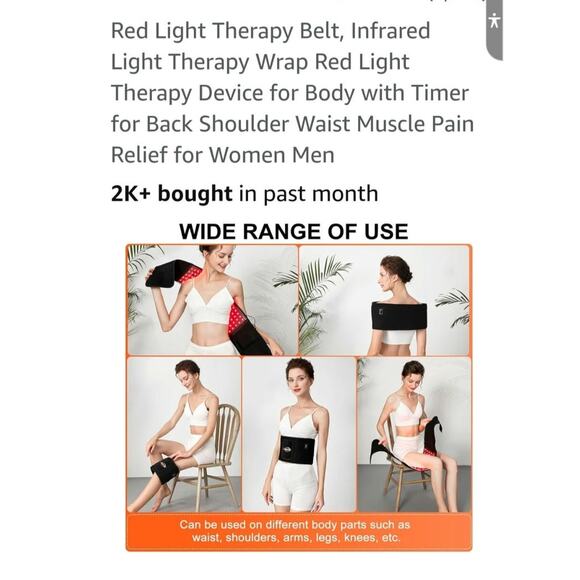 Red Light Therapy Wrap - Picture 6 of 8